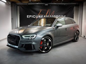  Voir détails -Audi RS3 Sportback 400ch quattro S tronic 7 à Vence (06)