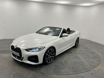 Voir détails -BMW Serie 4 G23 Cabriolet Cab 420i 184 ch BVA8 M Spo à Quimper (29)