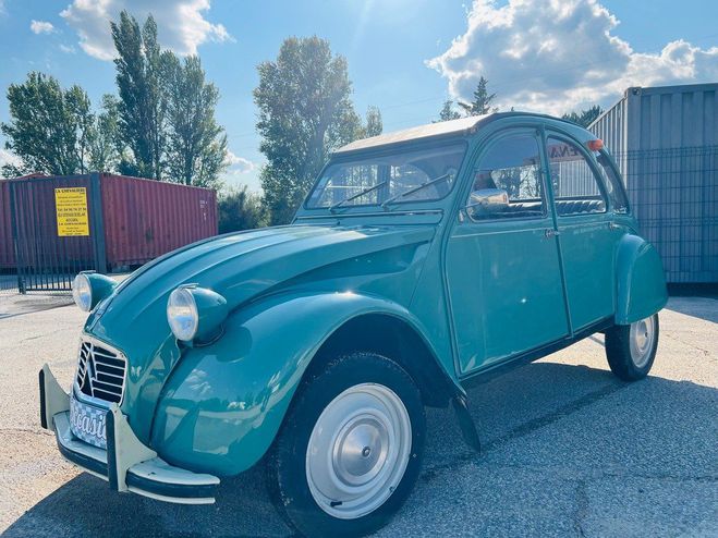 Citroen 2 CH 2 CV CABRIOLET Bleu de 1966