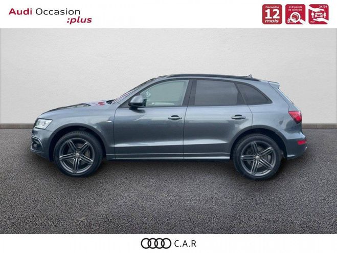 Audi Q5 V6 3.0 TDI Clean Diesel 258 Quattro S li Gris de 2016