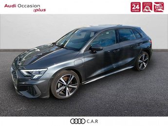  Voir détails -Audi A3 Sportback 40 TFSIe 204 S tronic 6 S Line à  La Rochelle (17)