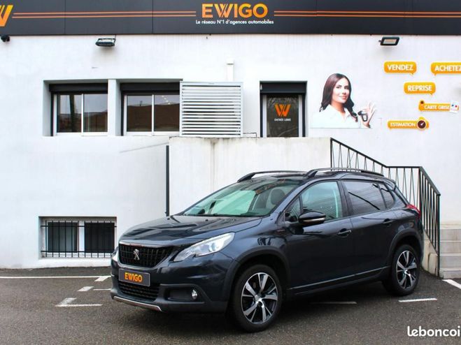Peugeot 2008 1.2 PURETECH 130 GT LINE DISTRIB OK Gris de 2016