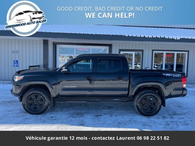 Toyota Tacoma trd sport double cab 4x4 tout compris ho Noir de 2017