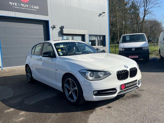 BMW Serie 1 SERIE 118d - 118 D BVA  143 CH BERLINE F BLANC de 2013