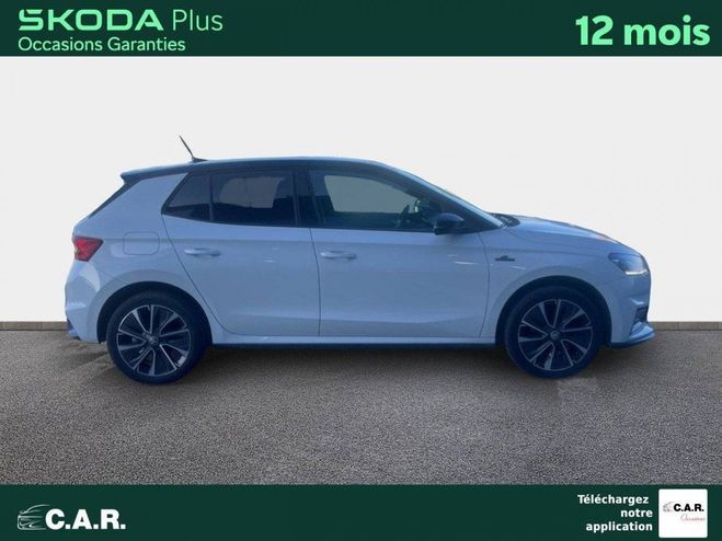 Skoda Fabia 1.0 TSI 110 ch DSG7 Monte-Carlo Blanc de 2022