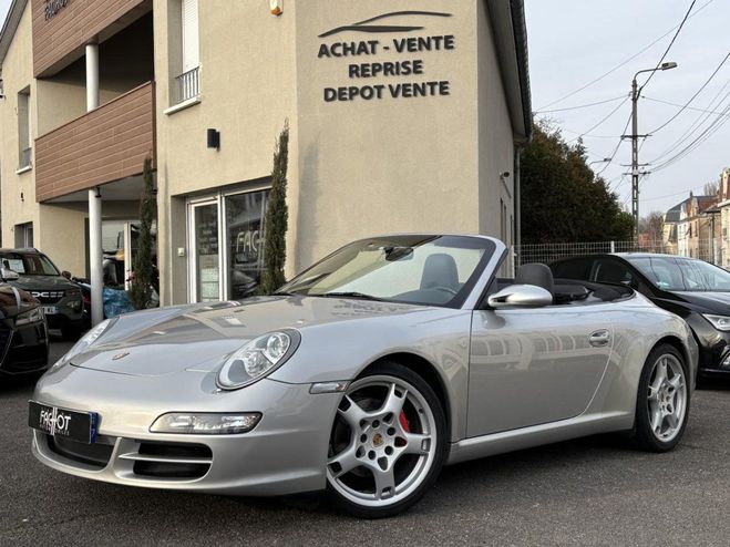 Porsche 911 Cabriolet 3.6i TYPE 997 Carrera GRIS CLAIR de 2008