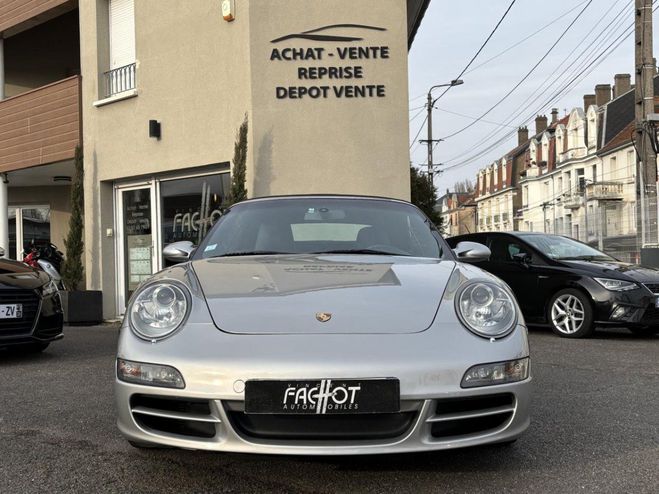 Porsche 911 Cabriolet 3.6i TYPE 997 Carrera GRIS CLAIR de 2008