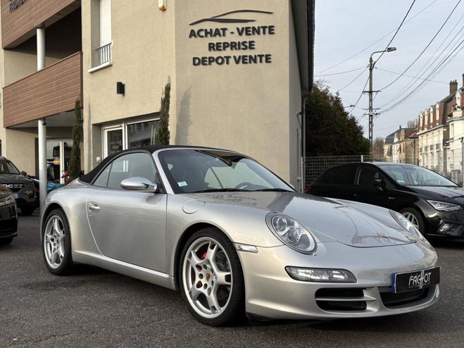 Porsche 911 Cabriolet 3.6i TYPE 997 Carrera GRIS CLAIR de 2008