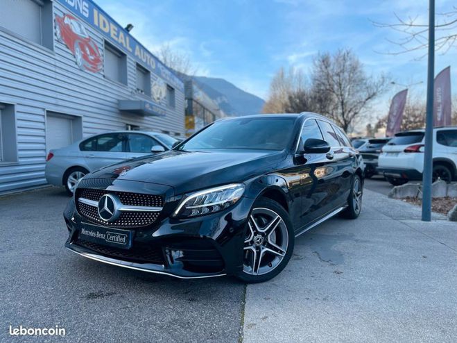 Mercedes Classe C (2) Break 220d 194ch AMG Line 4Matic 9G- Noir de 2018