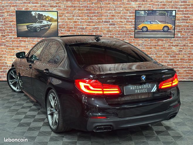 BMW Serie 5 M550i xDrive 4.4 V8 462 cv ( M 550i F90  Noir de 2017