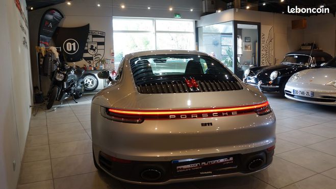 Porsche 911 992 Carrera, 06-2020-94800km, 3.0-385ch, Gris de 2020