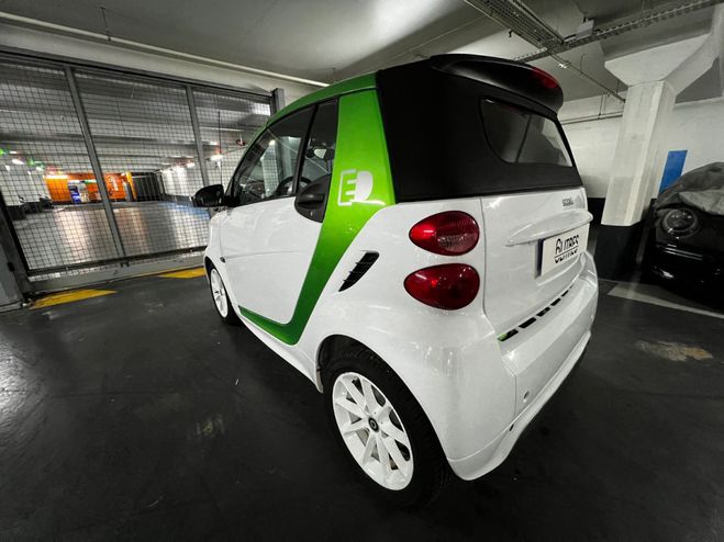 Smart Cabrio Cabriolet Blanc Vert de 2014