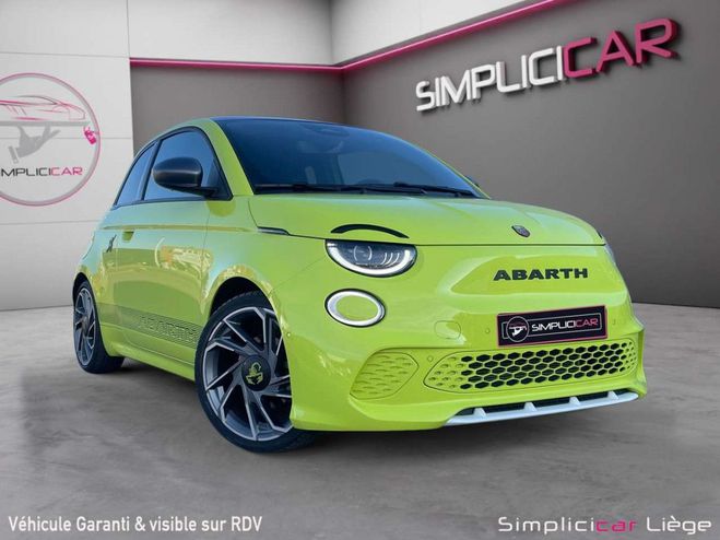 Abarth 500 500e e-500 42 kWh Vert M�tallis� de 