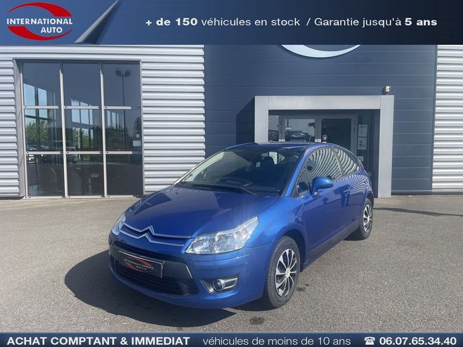 Citroen C4 1.6 HDI110 FAP VTR BLEU FONCE  de 2010