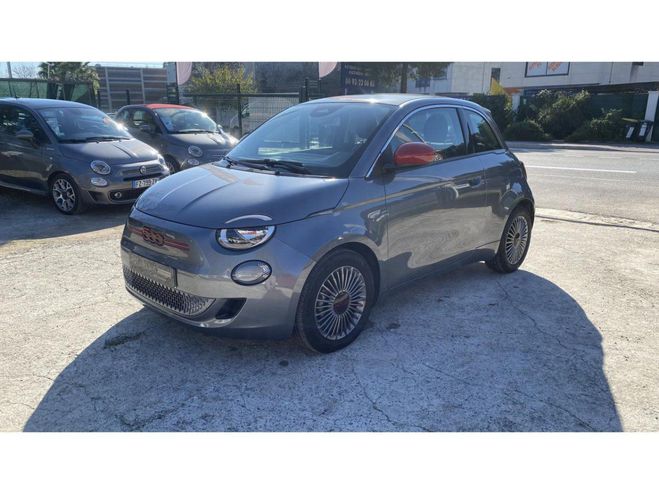 Fiat 500 500e 95cv 23,8 kWh (Red) Gris fonc de 2022