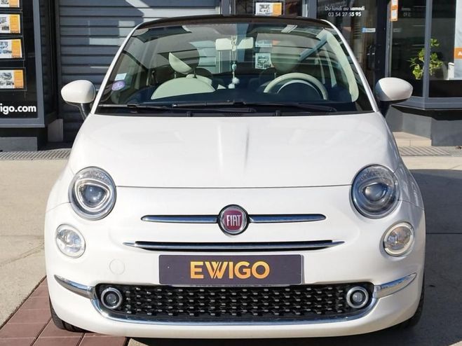 Fiat 500 1.2 70CH PACK LOUNGE BLANC NACRE TOIT PA Blanc de 2019