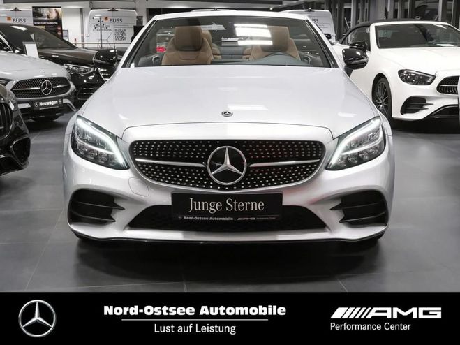 Mercedes Classe C 200 Cabrio AMG Night AIRSCARF Argent Peinture Mtallise de 