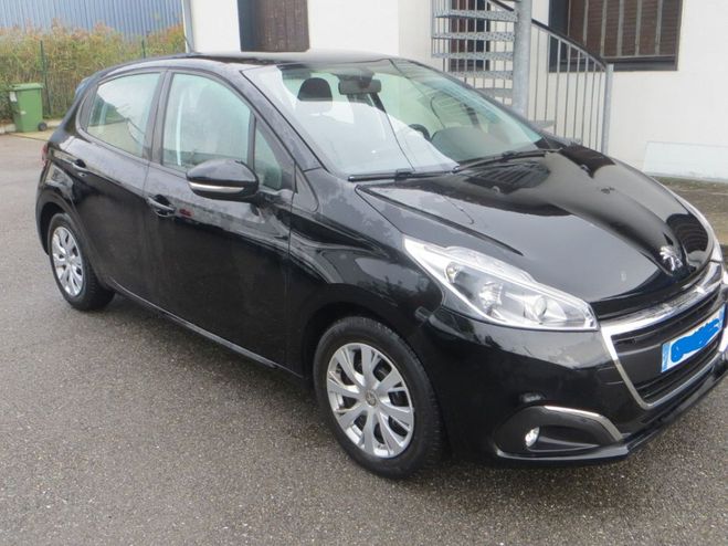 Peugeot 208 1.5 HDI 100 cv 1ere main carnet 5 portes NOIR de 2019