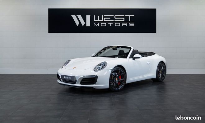 Porsche 911 991.2 Carrera S Cabriolet 3.0 420 ? Imma Blanc de 2016