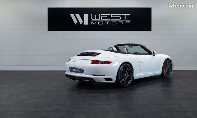 Porsche 911 991.2 Carrera S Cabriolet 3.0 420 ? Imma Blanc de 2016