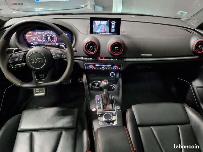 Audi RS3 8v berline 500+ 2 5 tfsi multimap Noir de 2019