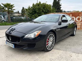  Voir détails -Maserati Quattroporte VI 3.0 V6 410ch S Q4 à Mougins (06)
