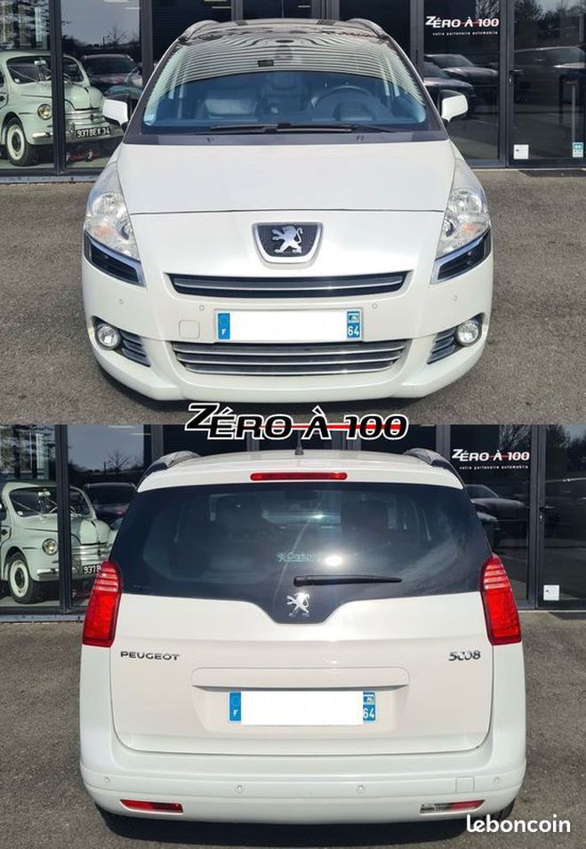 Peugeot 5008 1.6 THP 16V 156 cv 7 PLACES Bote auto 1 Blanc de 2011