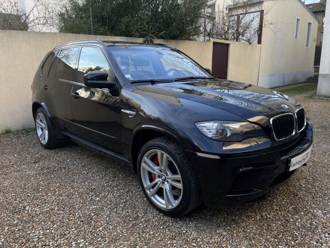 BMW X5 E70 M 555CV *CARBONSCHWARTZ, 2EME MAIN,  Noir de 2009