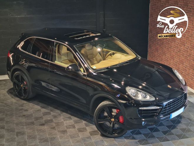 Porsche Cayenne 958.1 TURBO 4.8L V8 500cv BVA TIPTRONIC Noir de 2010
