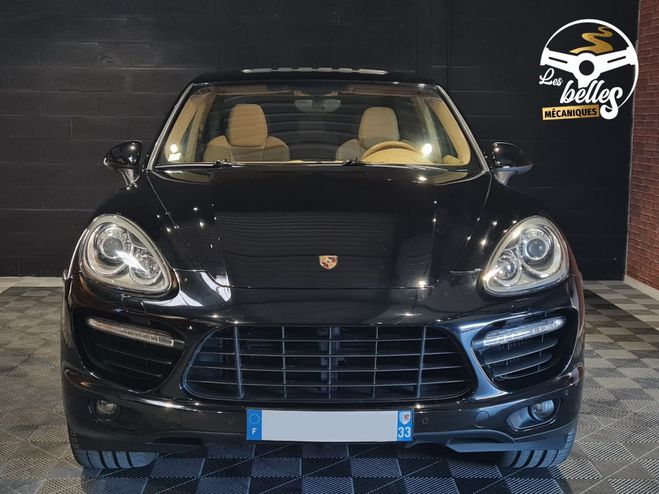Porsche Cayenne 958.1 TURBO 4.8L V8 500cv BVA TIPTRONIC Noir de 2010