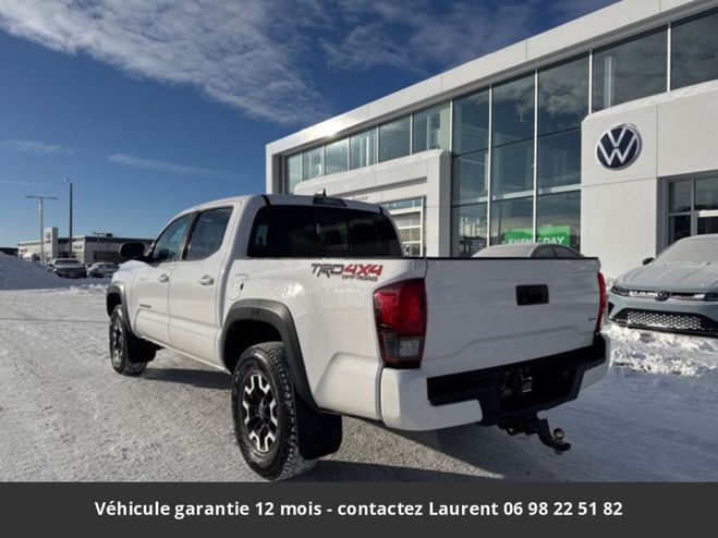Toyota Tacoma trd off road double cab 4x4 tout compris Blanc de 2019