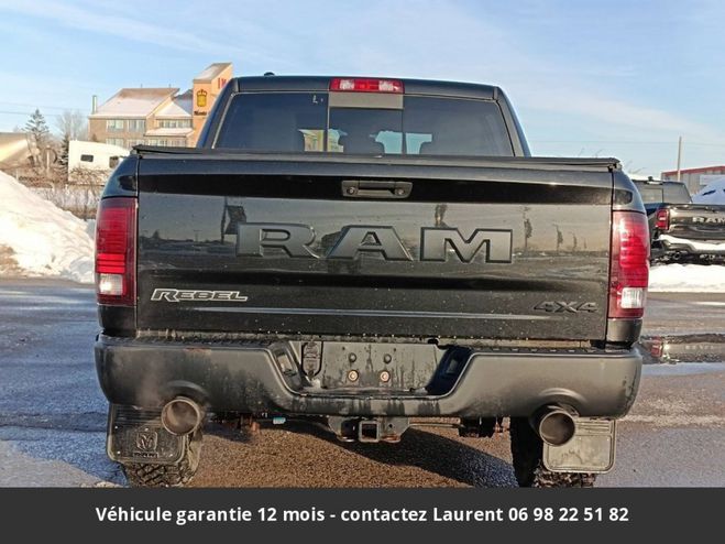 Dodge Ram rebel susp. crew cab 4x4 tout compris ho Noir de 2017