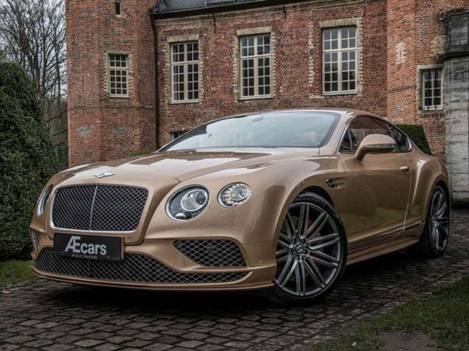 Bentley Continental GT Speed 6.0 BITURBO W12 CAMEL 1 OWNER Or Mtallis de 