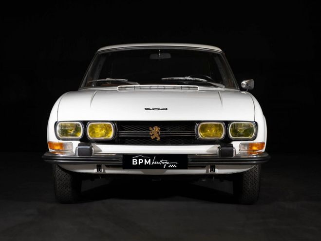 Peugeot 504 injection Blanc de 1971