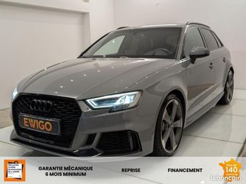  Voir détails -Audi RS3 SPORTBACK 2.5 TFSI 400ch QUATTRO S-TRONI à Bessoncourt (90)