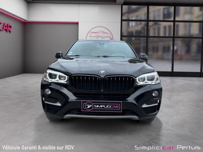 BMW X6 F16 xDrive30d 258 ch Exclusive A Noir de 2016