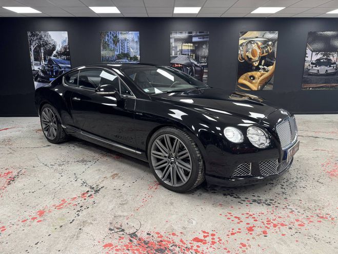 Bentley Continental W12 6.0 Speed NOIR de 2013
