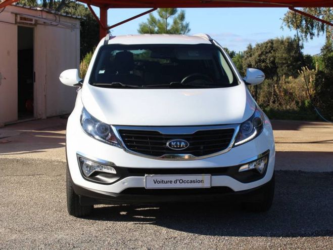 Kia Sportage III 2WD 1.7L CRDI 115CV BTE 6VT PACK SPO BLANC LAQUE de 2012