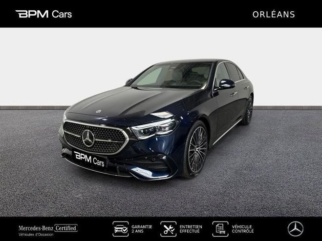 Mercedes Classe E 220 d 197+23ch AMG Line 9G-Tronic Bleu Nautique Mtallis de 2024
