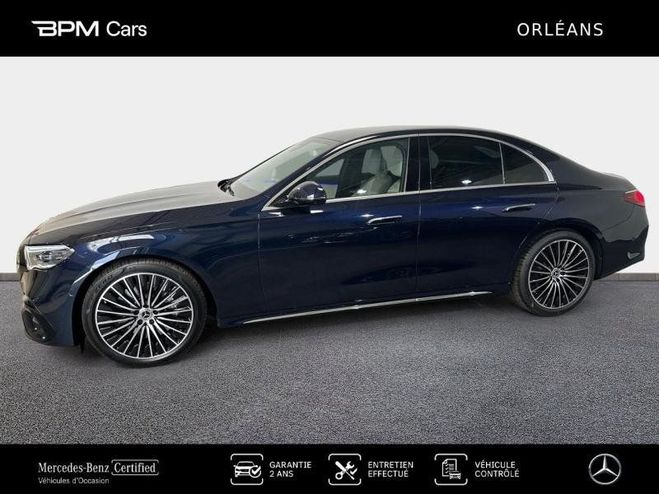 Mercedes Classe E 220 d 197+23ch AMG Line 9G-Tronic Bleu Nautique Mtallis de 2024