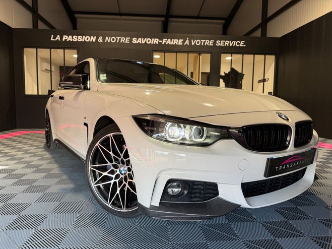 BMW Serie 4 Gran Coupe F36 440i 426 ch M Sport Blanc de 2017
