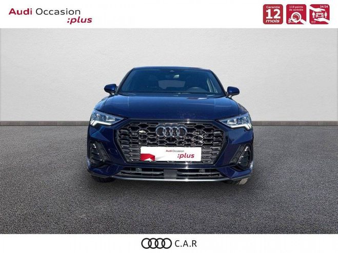 Audi Q3 Sportback 45 TFSIe 245 ch S tronic 6 S l Bleu de 2024