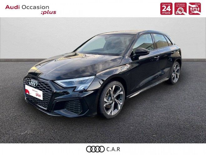 Audi A3 Sportback 40 TFSIe 204 S tronic 6 S Line NOIR MYTHIC METALLISE de 2023