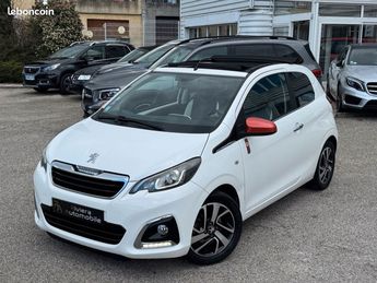  Voir détails -Peugeot 108 1.2 VTI 82 Cv Roland Garros Toit Ouvrant à Saint-tienne (42)