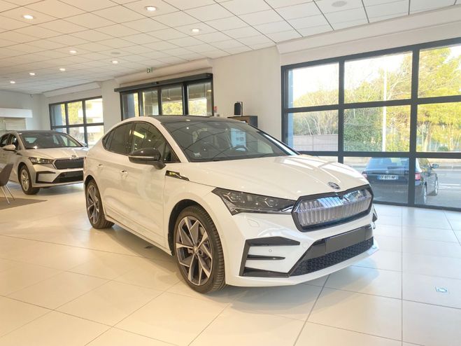Skoda Enyaq RS COUPE Blanc de 2022