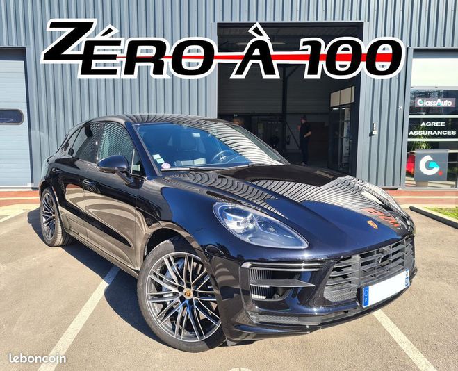 Porsche Macan Turbo 3.6 V6 AWD 440 cv Bote auto Noir de 2019