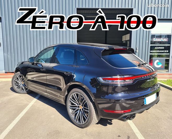 Porsche Macan Turbo 3.6 V6 AWD 440 cv Bote auto Noir de 2019