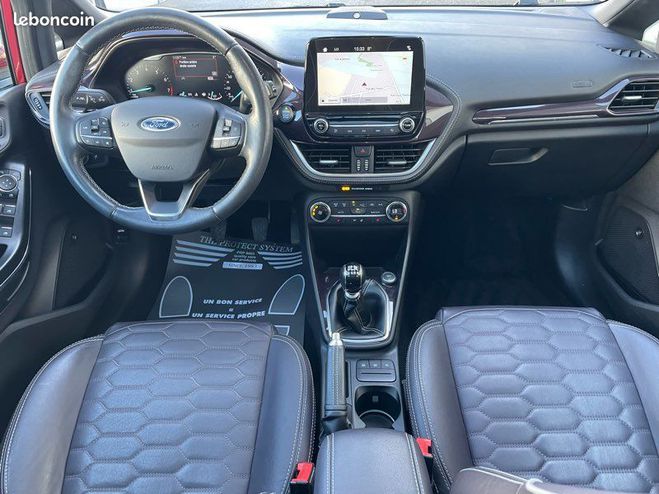 Ford Fiesta Ecoboost 140 Vignale Bordeaux de 2017