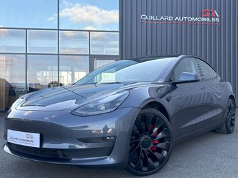  Voir détails -Tesla Model 3 PERFORMANCE AWD 482ch à Pleumeleuc (35)