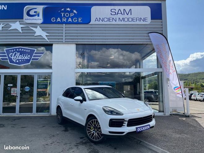 Porsche Cayenne E-Hybrid 3.0 V6 462 Tiptronic BVA S Blanc de 2018